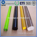 colored pmma clear acrylic transparent round hollow rod tube